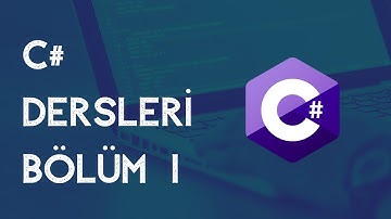 Birlikte Öğrenelim: C# | Ders 1 (Amacım, Visual Studio/Code)