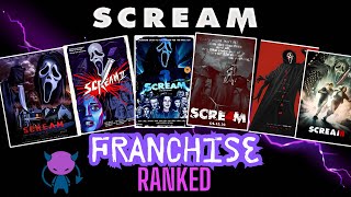 SCREAM Franchise Ranking Every Movie 6-1