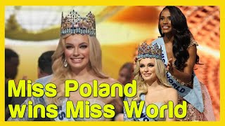 Miss World 2021 Crowning Moment | Miss Poland Wins