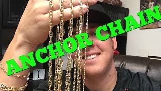 Gold ANCHOR CHAIN Review - YouTube