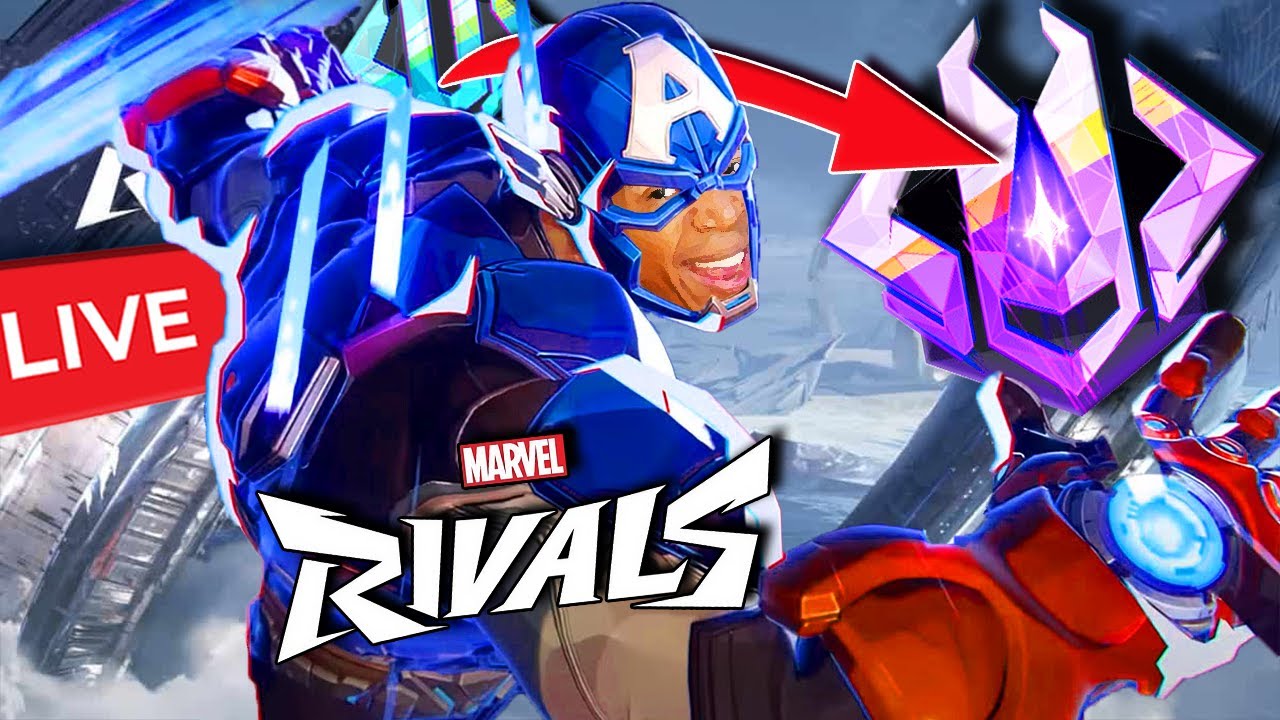 LIVE - MARVEL RIVALS - New CAP SKIN / Platinum - Grandmaster Grind ...