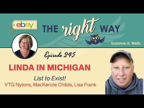 eBay Seller Chat w/ Linda in Michigan: List to Exist! An Intriguing Mix of Collectibles 🙌