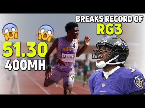 High School Sophomore Breaks Robert Griffin III's Nearly Two Decades-Old 400mH National Record