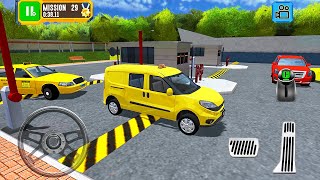 Ford Transit Connect Taxi Van Driving - Truck Driver: Depot Parking Simulator - Android Gameplay screenshot 5