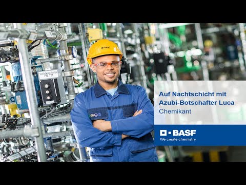 BASF Ausbildung: Auf Nachtschicht mit Azubi-Botschafter Luca (Chemikant)