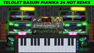 Download Lagu Telolet Basuri Pianika Nada Janda Bodong Waalex 24 Not  MP3