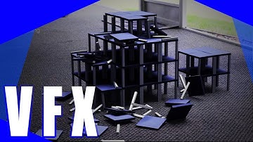 Blender - Building Collapse V4 - VFX