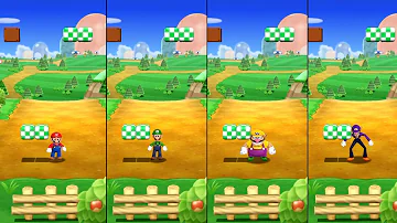 Mario Party 9 - Mario vs Wario vs Luigi vs Waluigi (Master CPU)