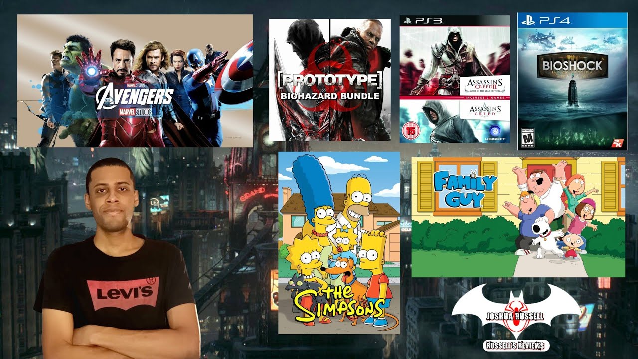 Russell's Vlog - Marvel Phase 1, The Simpsons, & Family Guy