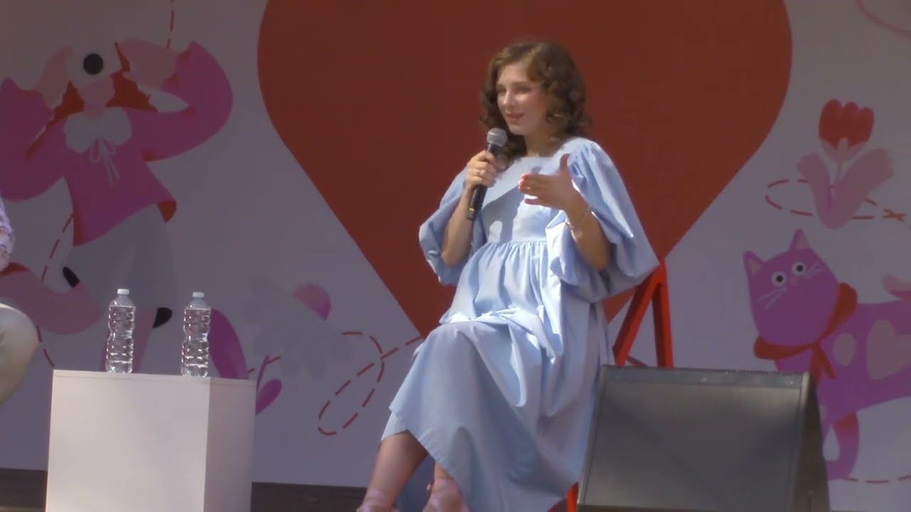 Елизавета Арзамасова на благотворительном фестивале «Город неравнодушных», 6 июля 2024 года