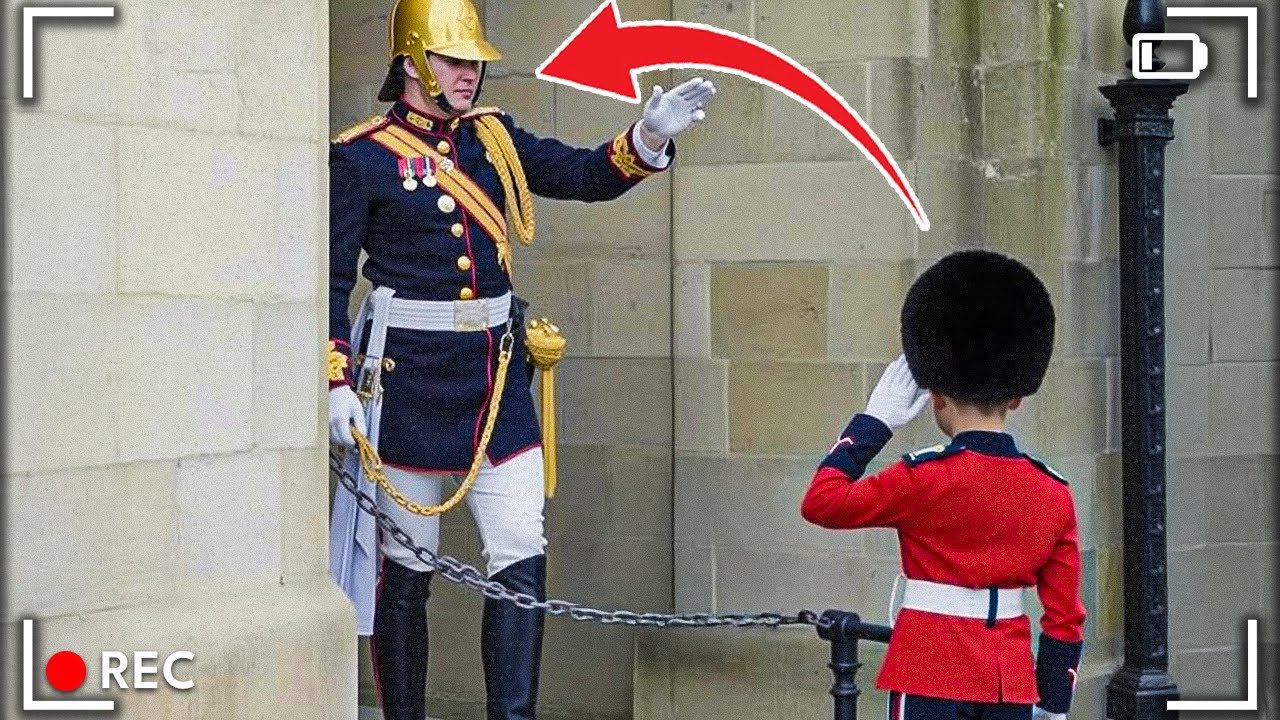 Cuando Los Niños Muestran RESPETO a Los Guardias Reales 😲