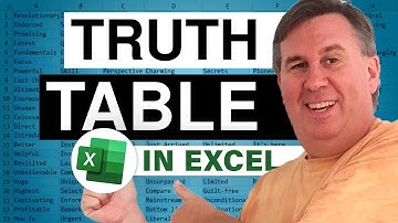 Excel - Using a Truth Table in Excel to Simplify Complex IF functions - Episode 1639