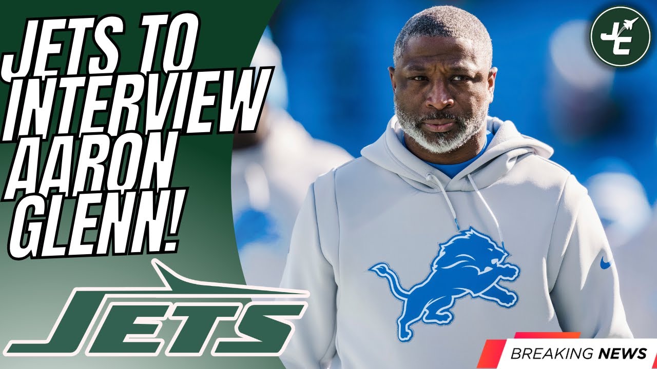 BREAKING: New York Jets Request To INTERVIEW Aaron Glenn For Head Coach ...