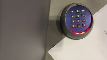 metal Wireless keypad gate opener keypad rolling code 433mhz keypad w