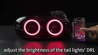 Mazda MX-5 Miata NB RGB LED Tail Lights | A New Rear Signature Mazda Mx 5 Customising