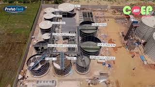 Successful Installation of GFS & Zincalume® Steel Tanks | COEP Enviro solutions Pvt Ltd