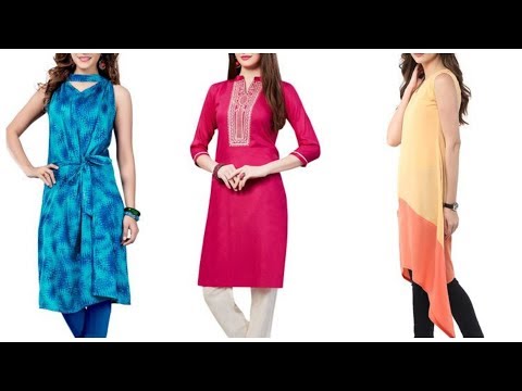 Buy NAVLIKA Kurti for Women | Kurta Women | Short Kurti | Straight Kurta |  Women Printed Kurtis | Euarter Sleeve Short Length l Fusion Wear | Floral  Print Rayon A Line