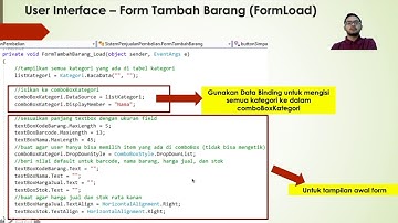 Insert, Update, dan Delete pada Tabel Berelasi 1-N di MySQL Database menggunakan C# (PBD Week 7)