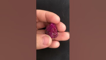 Tinh thể ruby lục yên màu nước 1 🥰 #xuhuong #daquylucyen #gemstone #spinel #ruby #daquymanhtu