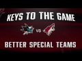 11/01/2016 Coyotes vs. Sharks: Keys to the Game