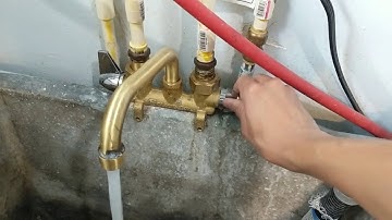 Laundry/Utility Sink Leaking Seat and Spring Replacement