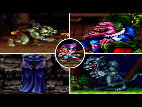 Game n°127 - Nightmare Busters ( SNES ) All bosses
