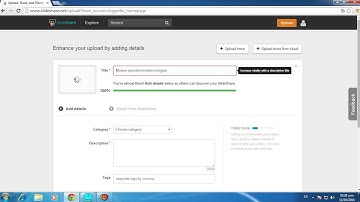Video Tutorial como Subir una Diapositiva a slideshare