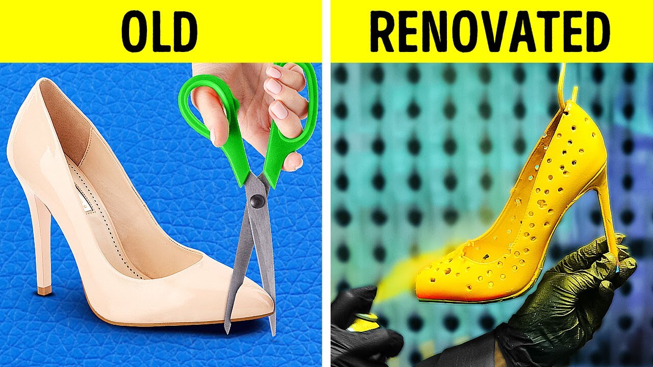 From Drab to Fab: The Incredible Shoe Transformation