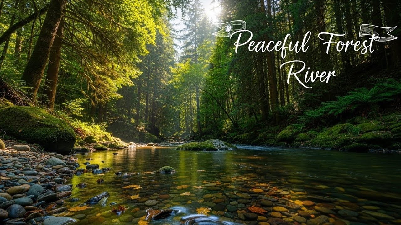 Flowing River Ambience 🌊 Peaceful Sound for Meditation, Focus, and Deep Relaxation #314