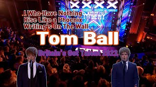 BGT 2022 Golden Buzzer Singer, Tom Ball 👍[ENG CC]