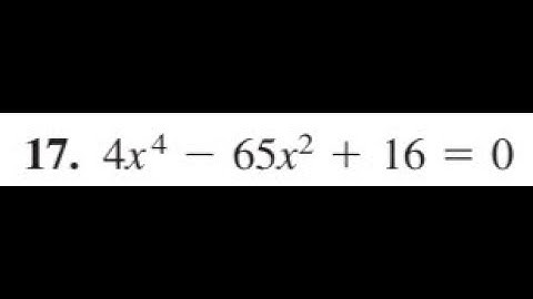 Find all the real zeros of 4x^4 - 65x^2 + 16 = 0
