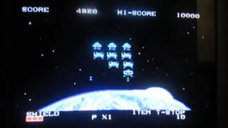 Megadrive clone 145 games in 1 Space Invaders review screenshot 2
