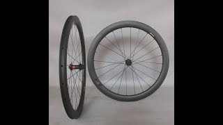 Disc Road Wheelset Ud Matte 50Mm Depth 25Mm Width Tubeless Rim With New 240 Hub 24-24 Holes