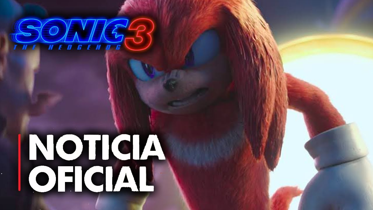 Paramount anuncia Sonic 3 e série de Knuckles
