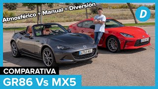 Toyota GR86 Vs. Mazda MX5: petrolhead, elige tu ÚLTIMA pareja de BAILE | Comparativa | Diariomotor