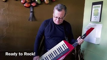 Korg RK-100 Keytar MIDI Controller restored DIY
