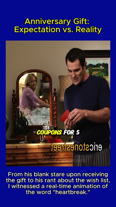 Anniversary Gift: Expectation vs. Reality #shorts