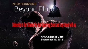 Science Chat on upcoming New Horizons flyby