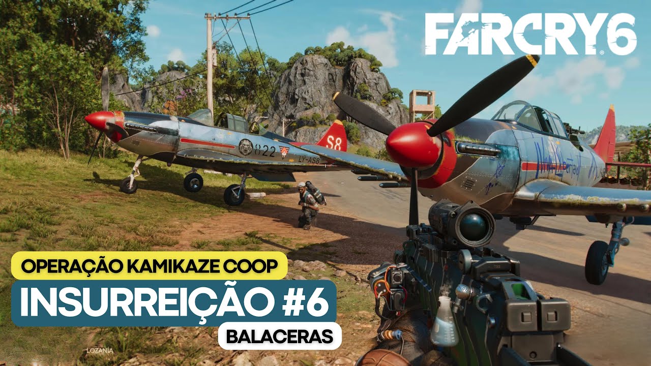 FAR CRY 6 Insurreição 6 Balaceras Operação Kamikaze Cooperativo