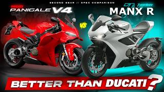 Did Norton Build a Better V4 Than Ducati? ┃ NEW Norton Manx R vs Panigale V4