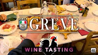 Wine Tasting In The Village Of Greve In Chianti, Enocteco Falorni, Tuscany, Italy