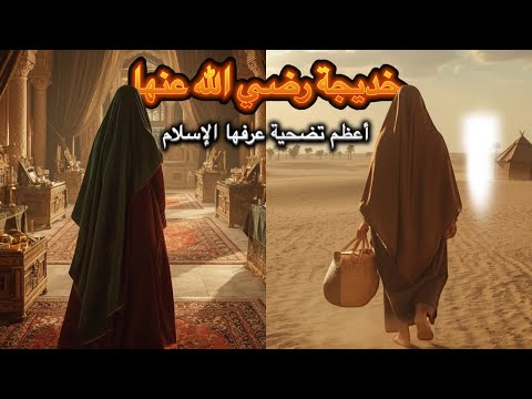 خديجة بنت خويلد قصة التضحية التي أبكت النبي ﷺ