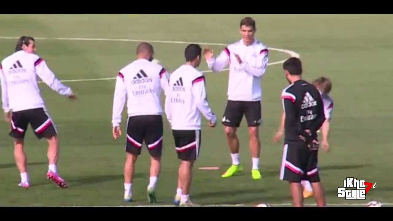 Gareth Bale Shoot to Modric's Face ● Real Madrid Training 2014