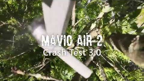 Mavic Air 2 | Crash into a High Tree