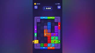 Block Out! - Color Sort Puzzle Level 125 Gameplay 