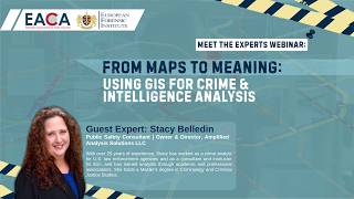 From Maps to Meaning: Using GIS for Crime & Intelligence Analysis - Meet the Experts Webinar