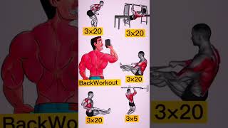 Wide & Strong Back Workout 💪 || #shorts #viral #workout #trending #ytshorts #backworkout