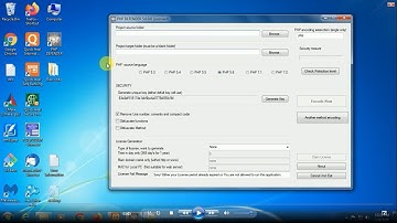 PHP encoder - PHP DEFENDER 5.00 Video Tutorial