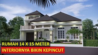 Rumah 14X15 Meter Dengan Interior Cantik