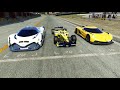 F1 Jordan Honda EJ11 '01 vs Koenigsegg Jesko Absolut '20 vs Devel Sixteen '19 at Old Spa